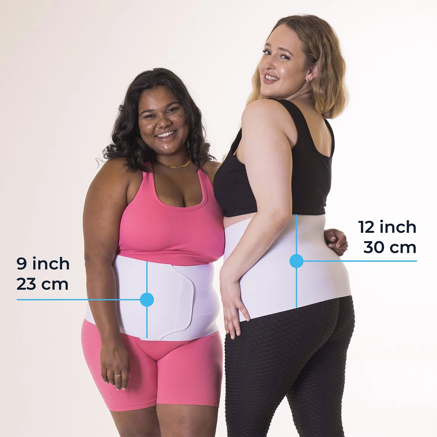 Plus Size 12 Inch Abdominal Binder - Image 12